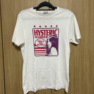 HYSTERIC GLAMOUR 티셔츠 M 사이즈 백 프린트