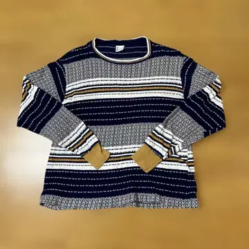 60s 70s 타운크래프트 자카드 롱T 빈티지 vintage