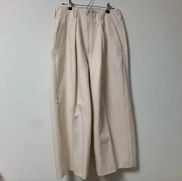 saby TUCK BAGGY 11.5oz 배기 팬츠 (M)