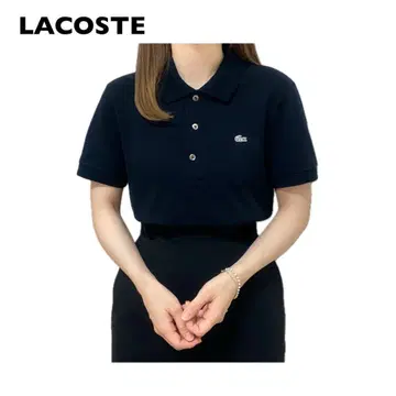 LACOSTE 라코스테 피케 셔츠 원포인트 자수 로고 일본제