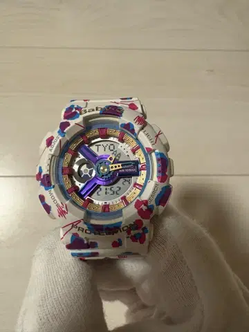 Baby-G 플라워 레오파드