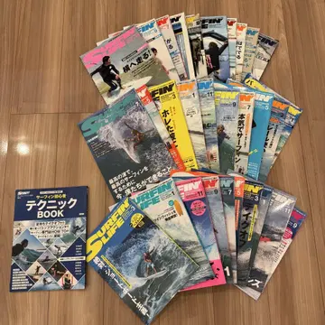 SURF LIFE 잡지 세트 30권 + 테크닉 BOOK