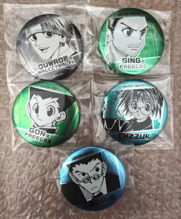 HUNTER x HUNTER 캔뱃지 세트