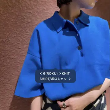 6(ROKU) KNIT SHIRT/피케 셔츠