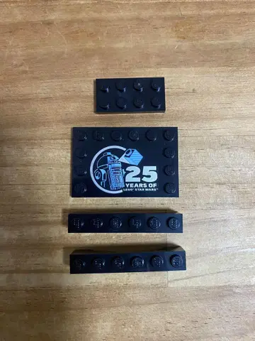 레고 LEGO 스타워즈 25주년 플레이트