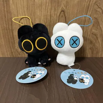 시로로와 쿠로로 마스코트 2세트