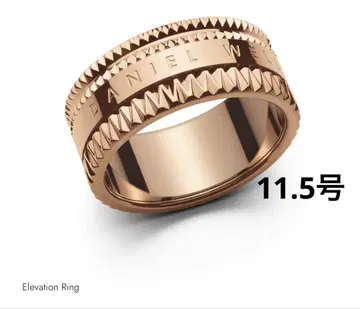 다니엘 웰링턴 Elevation Ring 11.5호 로즈 골드