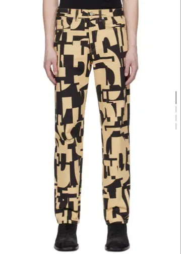 Dries Van Noten 23ss 그래픽 데님
