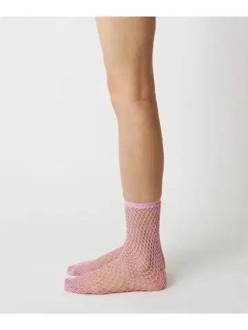 babaco fishnet socks 핑크
