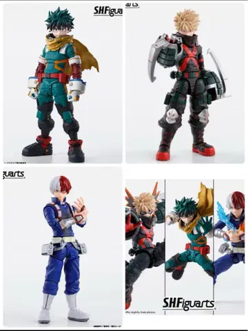 나의 히어로 아카데미아 S.H.Figuarts 피규어 3체 세트
