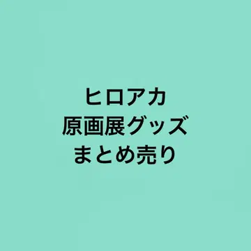 나의 히어로 아카데미아 히로아카 원화전 묶음 판매 20점