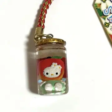 지역 키티  스트랩 신슈 사과 병 사과잼