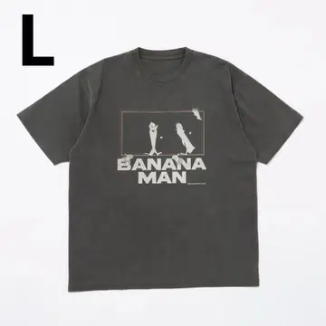 새상품 바나나맨 질풍의 난치기 TEE 티셔츠 블랙 L