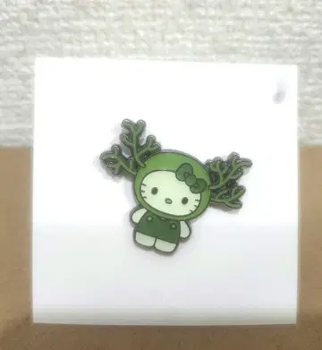 [미사용] 모 헬로키티 핀 배지 모즈쿠 일본관