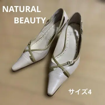 NATURAL BEAUTY 디자인 펌프스 사이즈 24.0cm