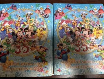 디즈니 수베니어 메달 북 메달 케이스 컬렉션 북 30주년