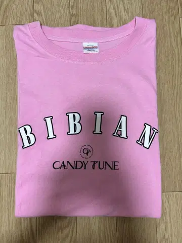 무라카와 비비안 CANDY TUNE 핑크 T셔츠