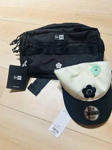 미사용 새상품 마리 콴트 뉴에라 콜라보