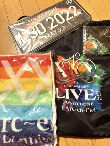 [미개봉] L'Arc~en~Ciel 30th LIVE 메모리얼 굿즈