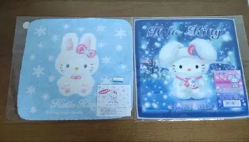 헬로키티 홋카이도 토끼 손수건