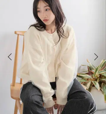 튤 레이어드 가디건 LS
