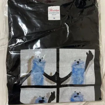 퍼펫 순순 T셔츠 M 블랙