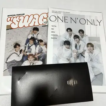 ONE N' ONLY 원엔 SWAG 뉴스레터 포토북