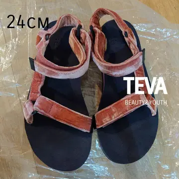 TEVA 뷰티&유스 24cm 벨벳 샌들