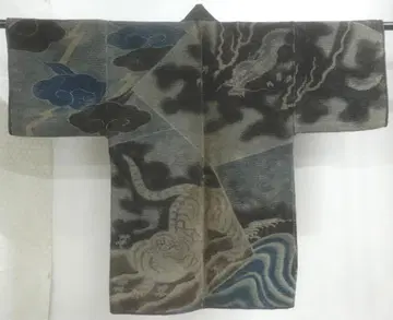막부 말 암운에 용호 화소자자 반 자수 한텐 반텐