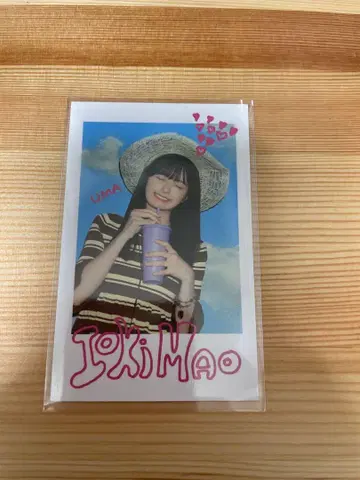 노기자카46 이오키 마오 NOGI CAFE 노기 카페 폴라로이드풍 스티커