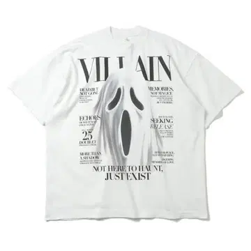 doublet VILLAIN COVER PRINT T-SHIRT 25aw