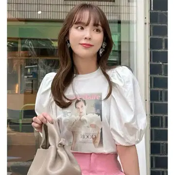 marie claire x CELFORD 콜라보레이션 티셔츠