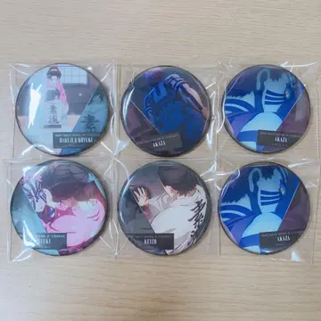 귀멸의 칼날 캔뱃지 아카자 코하쿠 코유키