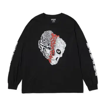 MASSES 티셔츠 L/S SPLIT 사이즈 L