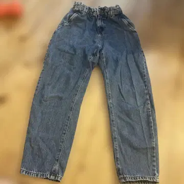 인디고 허리밴딩 데님 ZARA 34