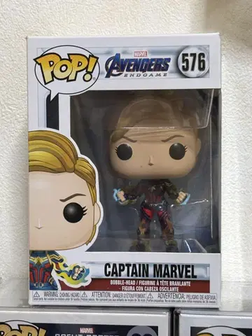 [프로필/상품 상세 정보 필독] Funko 마블 576 캡틴 마블
