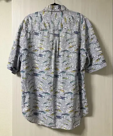 XL 컨디션 최상 Fish Half Sleeve 셔츠