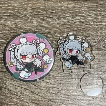 단간론파 sanrio 캔뱃지 아크릴 스탠드 페코야마 페코