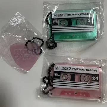 ROCK IN JAPAN FES. 2024 키링 세트