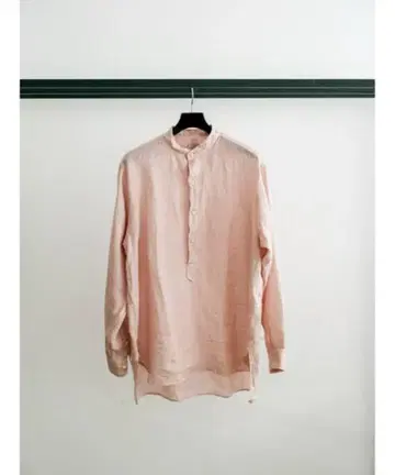 25SS 도 S LINEN 풀오버 셔츠 린넨 밴드 칼라 셔츠