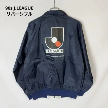 90년대 J.LEAGUE SUNTORY 리버서블 바시티 자켓 프리 사이즈