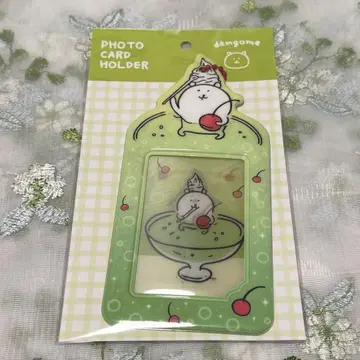 한국 한정판 나가노 농담곰 포토 카드 홀더 멜론소다