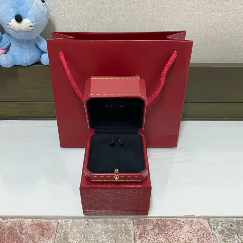 까르띠에 반지케이스 + 쇼핑백
