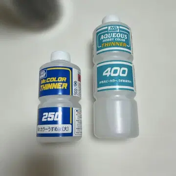 Mr. 컬러 용제 250ml & 400ml 세트