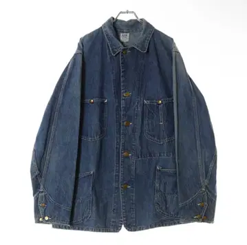 30s 40년대 Lee 91-J 빅 버튼 커버올 빈티지