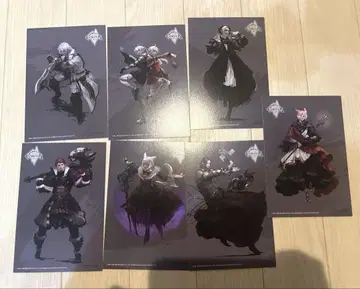 [ FF14 ] 에오르제아 카페 엽서 7종