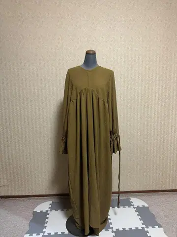 무슬림 드레스 긴팔 원피스 아바야