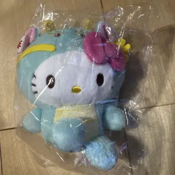 헬로키티 십이지신 마스코트 용 세븐일레븐 한정판 봉제 인형 2024