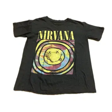 Nirvana 구제 티셔츠 xs