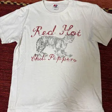 Red Hot Chili Peppers 투어 T셔츠 M 사이즈